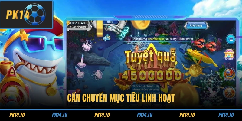 Cần chuyển mục tiêu linh hoạt