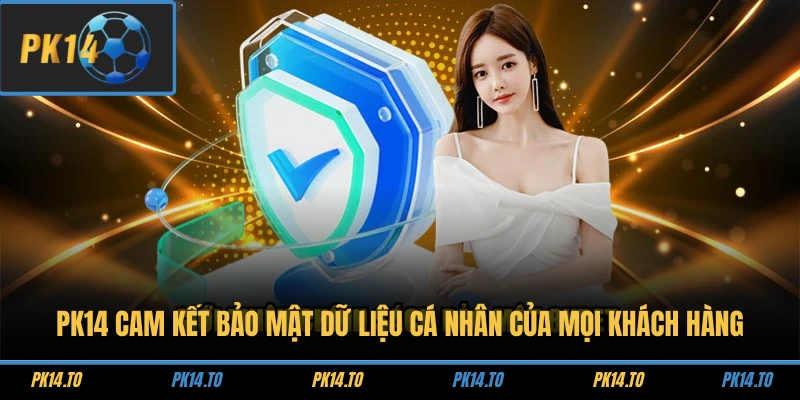 Trang chủ 22 PK14 cam kết bảo mật dữ liệu cá nhân của mọi khách hàng